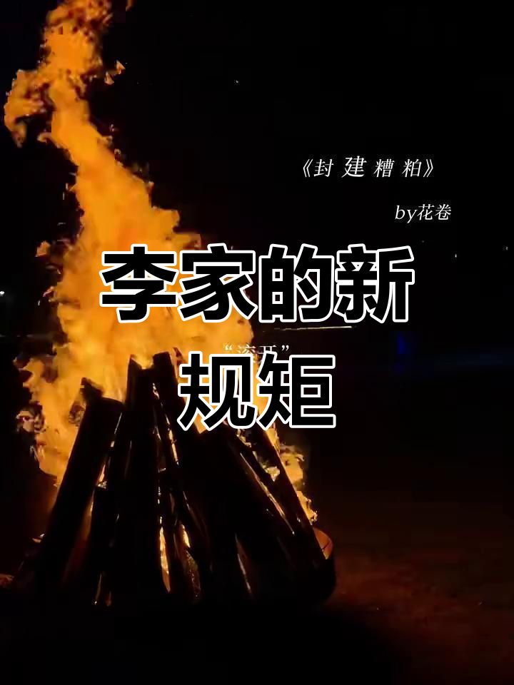 敢动枪的李家,规矩该改改了