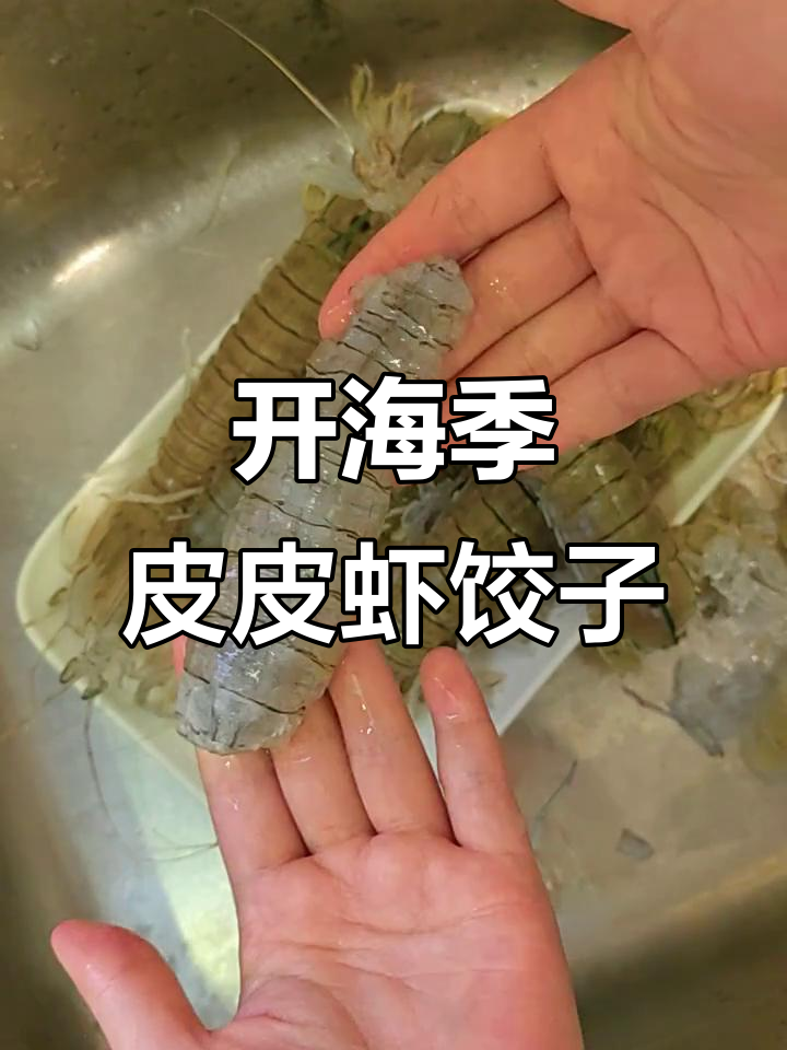 皮皮虾饺子,鲜美又简单!开海季必试美味