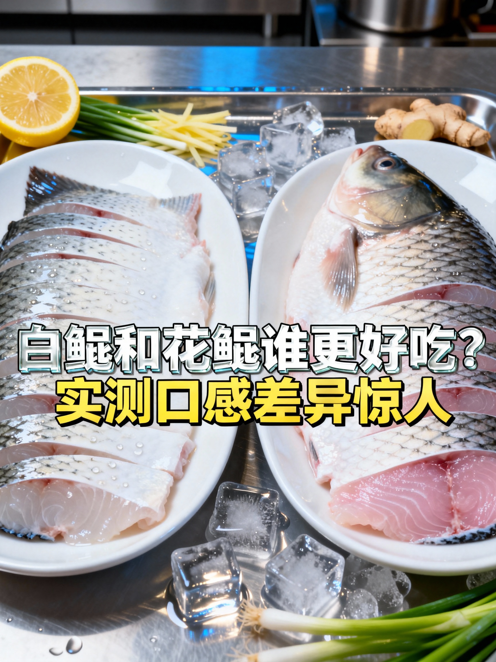 白鲢和花鲢谁更好吃？实测口感差异惊人