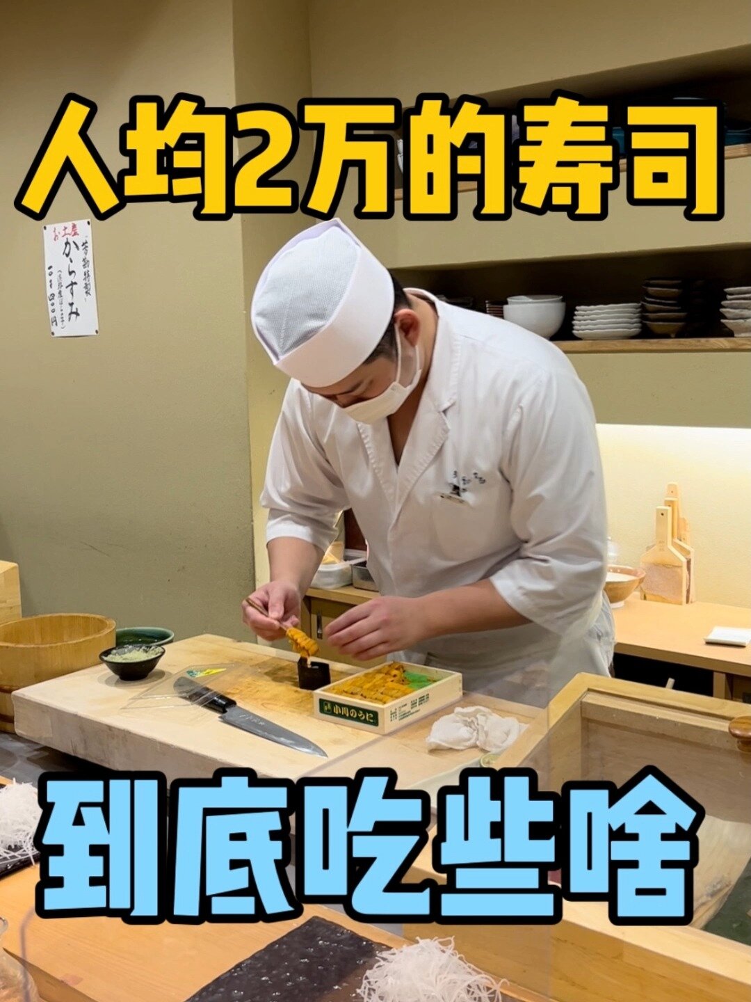 日本的高级寿司店都吃什么?omakase都有啥