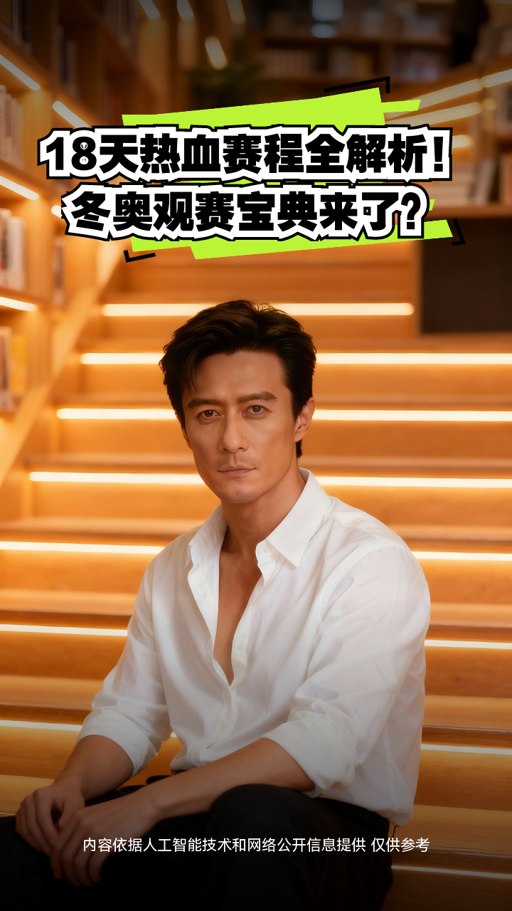 18天热血赛程全解析！冬奥观赛宝典来了？