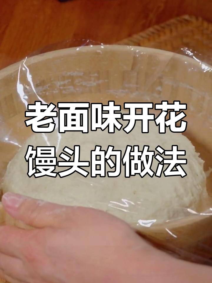 用老面发酵粉做馒头,松软有嚼劲,新手一次成功