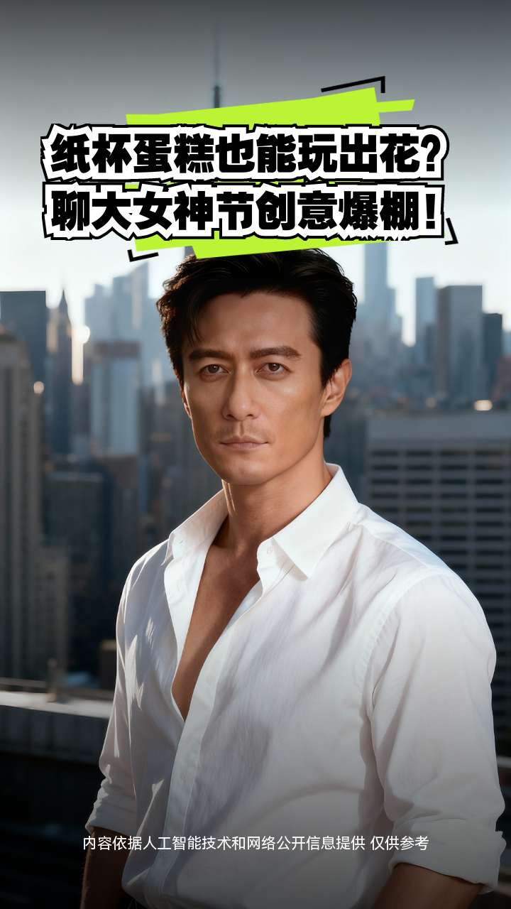 纸杯蛋糕也能玩出花？聊大女神节创意爆棚！
