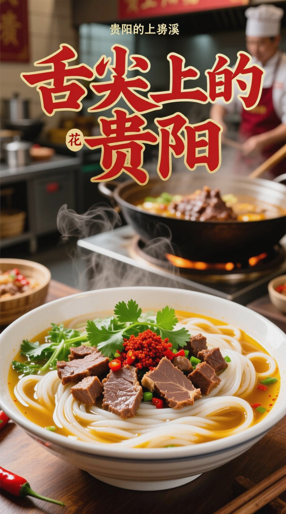 贵阳美食之旅,花溪牛肉粉等你尝