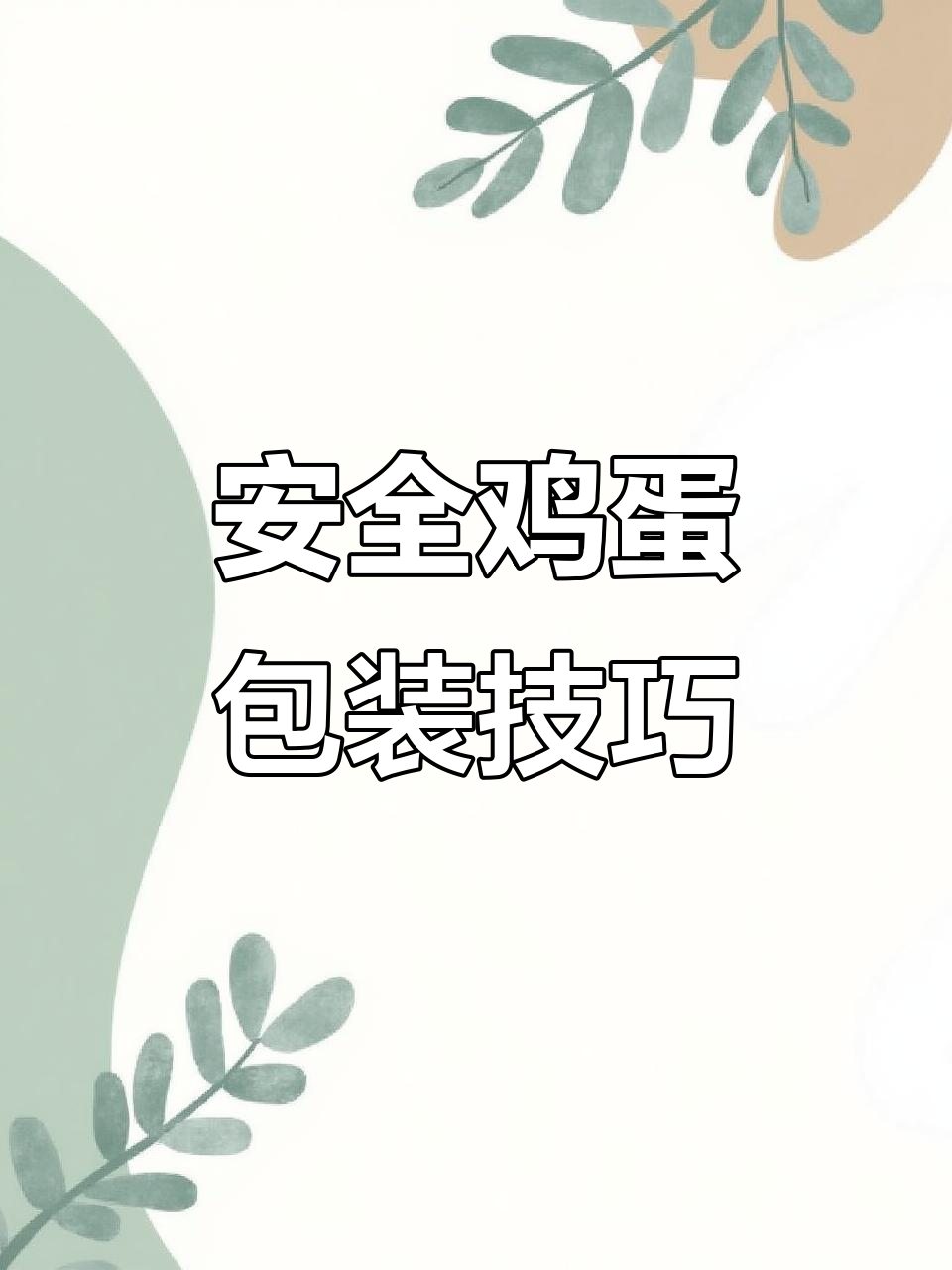 鸡蛋包装大揭秘,如何让蛋更安全?