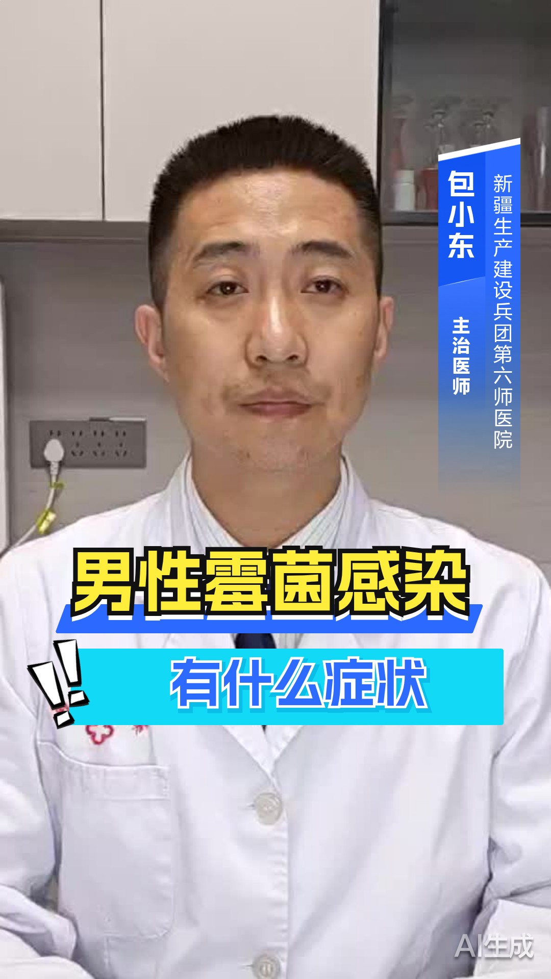 男性霉菌感染有什么症状