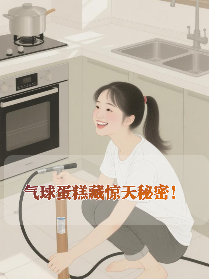 妹妹用气球蛋糕整蛊姐姐，切开后全家炸了！