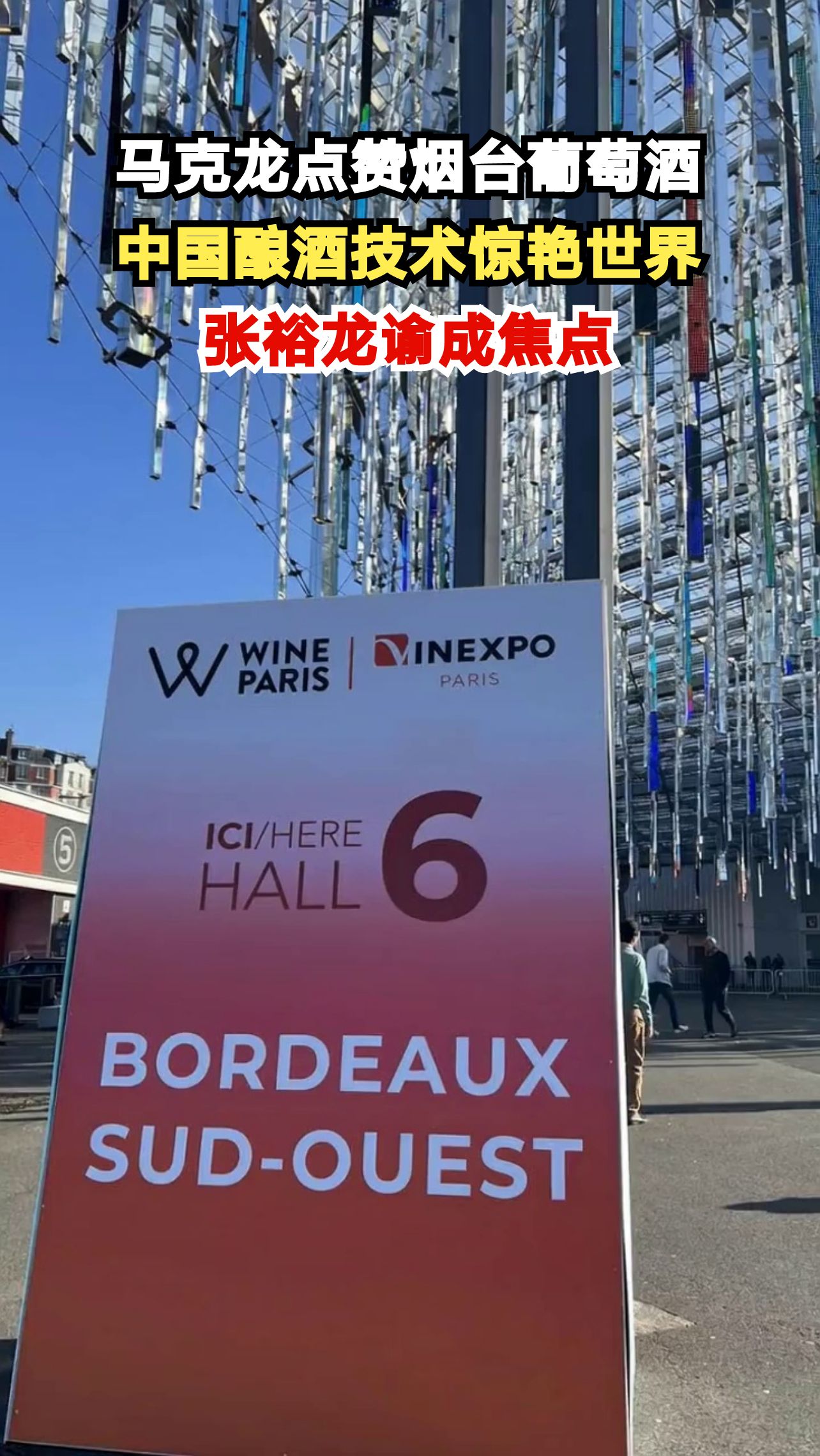 法国总统马克龙巴黎酒展获赠烟台葡萄酒,中国酿酒技术惊艳世界舞台