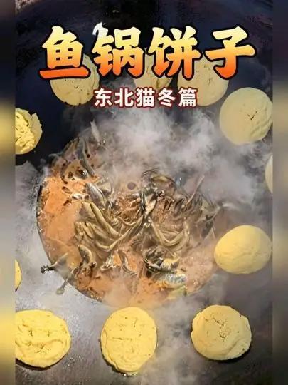 鱼锅饼子 猫冬之后第一震,鱼货确实不少哈!
