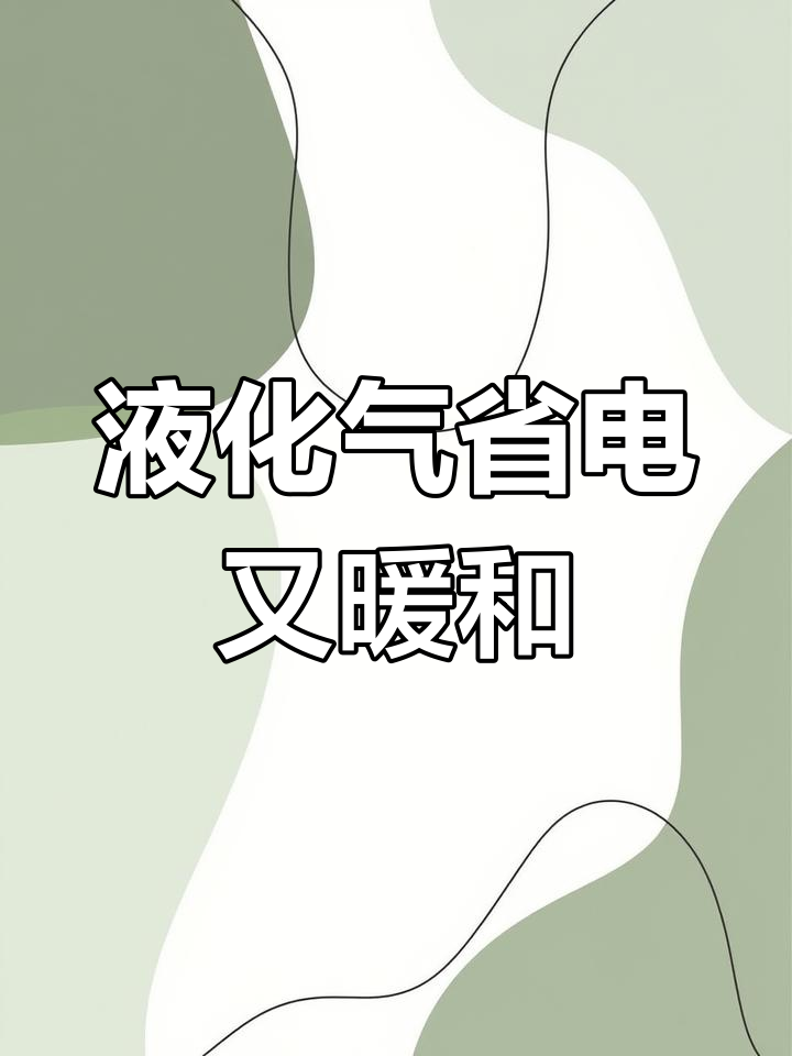 液化气取暖炉:冬季省钱新选择