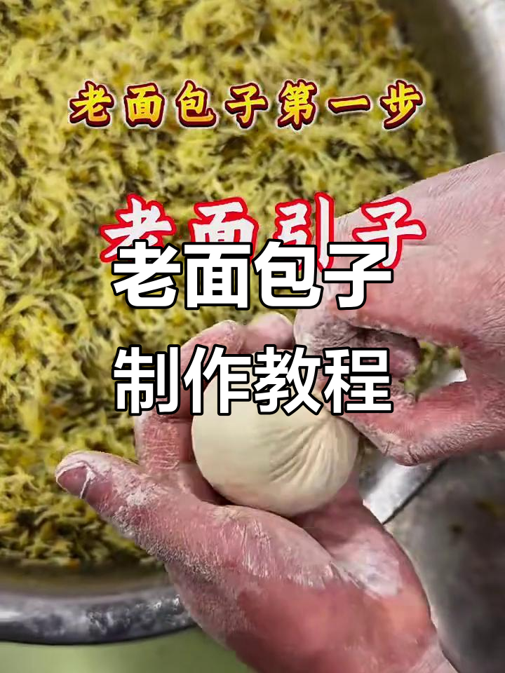 零基础学做老面包子,手把手教你掌握技巧