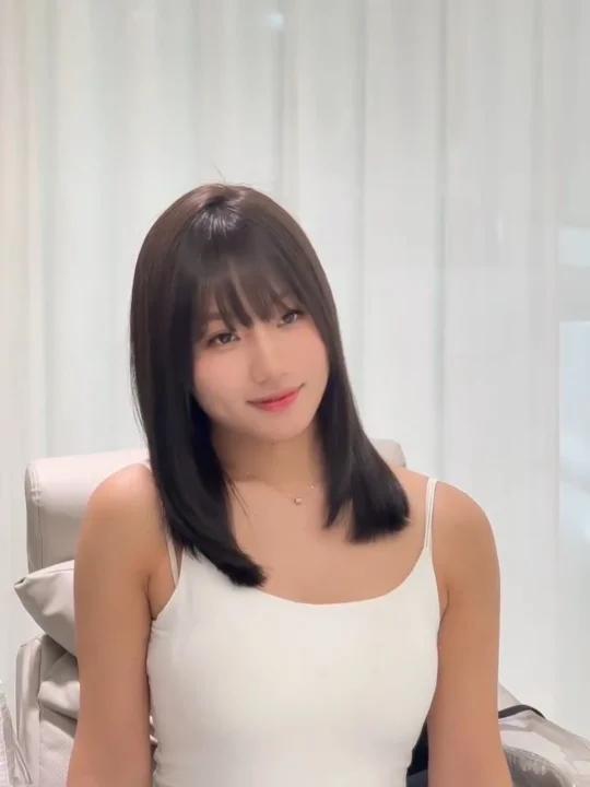锁骨发|圆脸大脸不能错过的减龄短发——3AM salon专业研发韩系发型 初恋感锁骨发～圆
