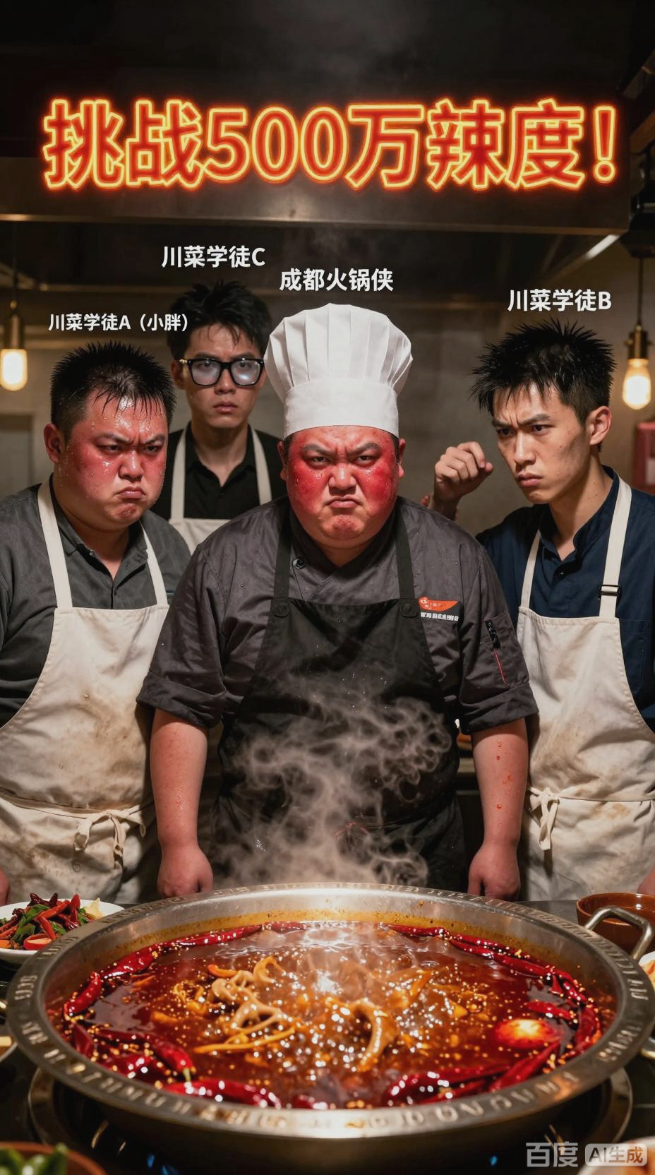 川菜学徒挑战地狱辣度