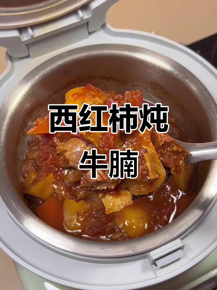 电饭煲轻松炖出美味西红柿牛肉汤,简单又方便