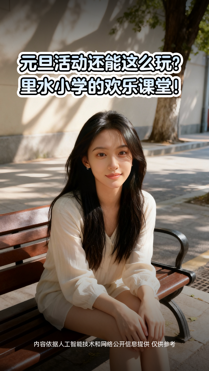 元旦活动还能这么玩?里水小学的欢乐课堂!