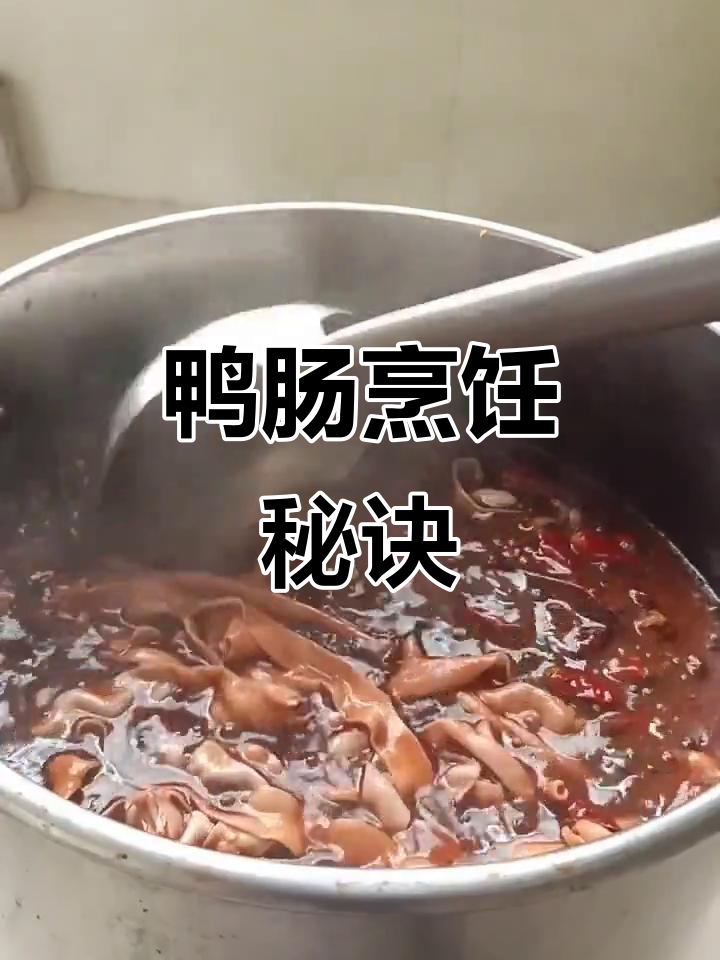 鸭肠卤制有诀窍,火候掌握关键,脆嫩口感轻松做!