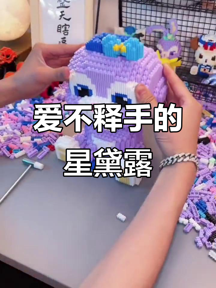 星黛露积木,满满的爱意与创意!快来直播间看看吧