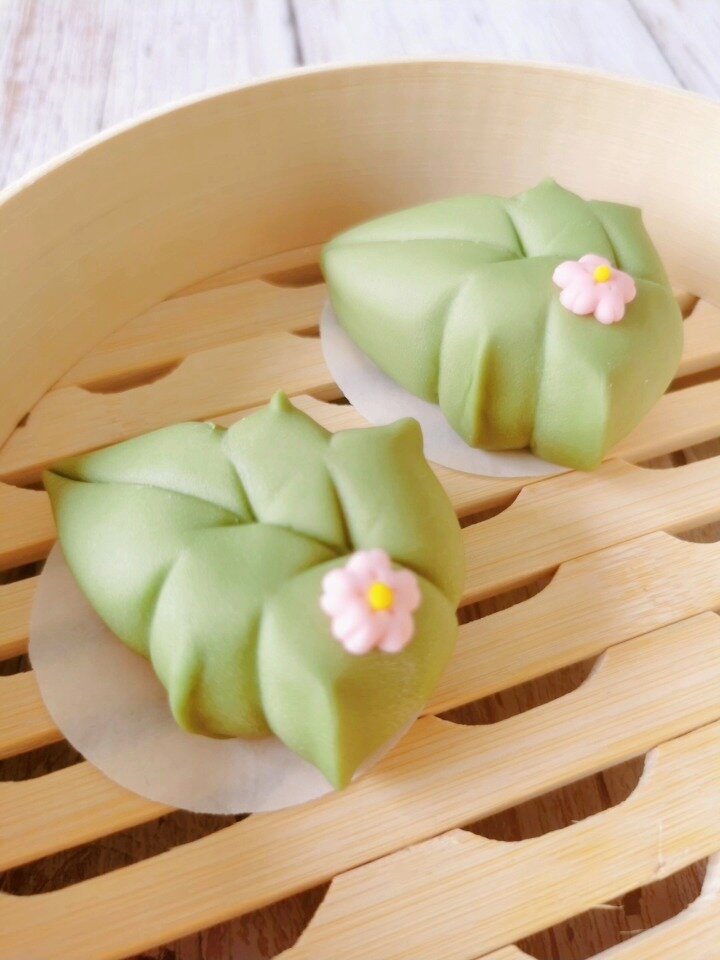 不会做漂亮的树叶包子?来,我教你呀!