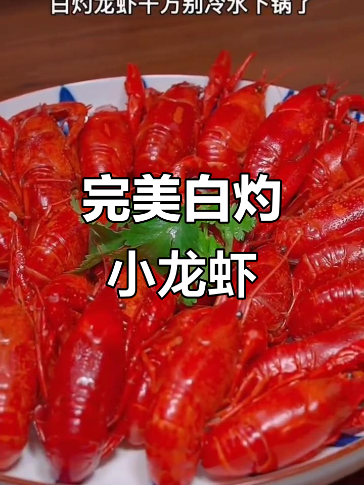 白灼龙虾这样做,肉质Q弹又干净!