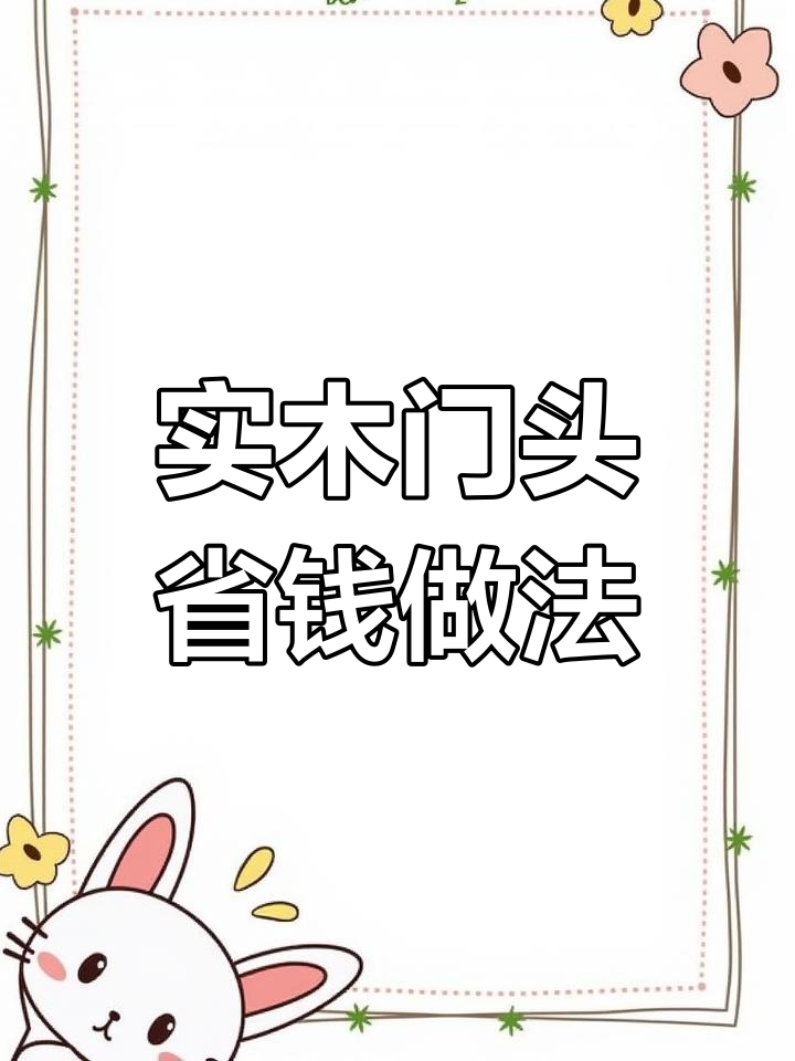 省钱门头装修,实木木板搞定