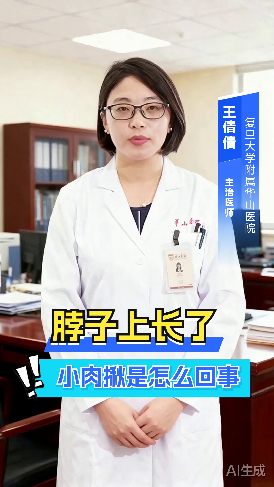 脖子上长了小肉揪是怎么回事
