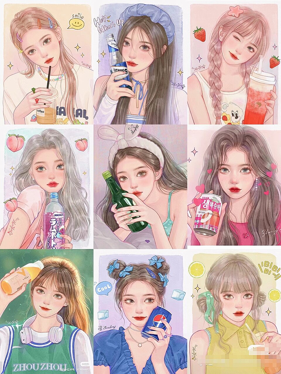 超级可爱仙气的女头像