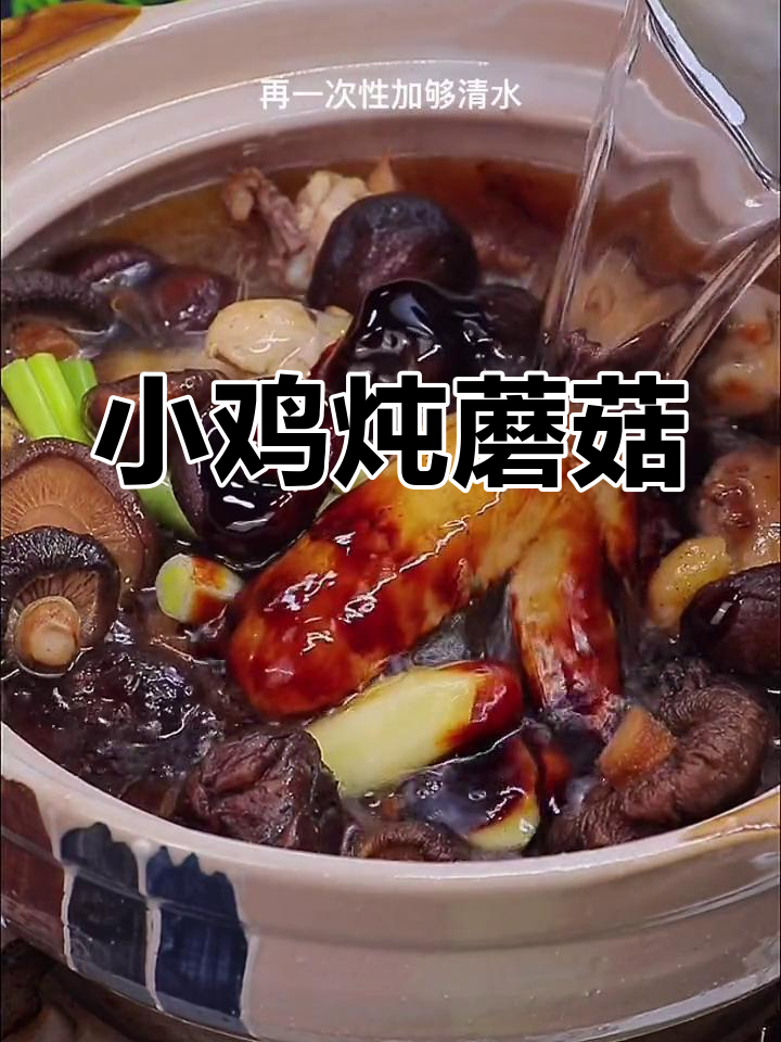 东北经典小鸡炖蘑菇,香气扑鼻
