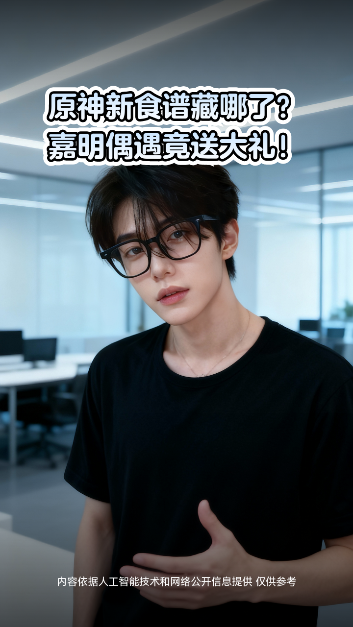 原神新食谱藏哪了？嘉明偶遇竟送大礼！