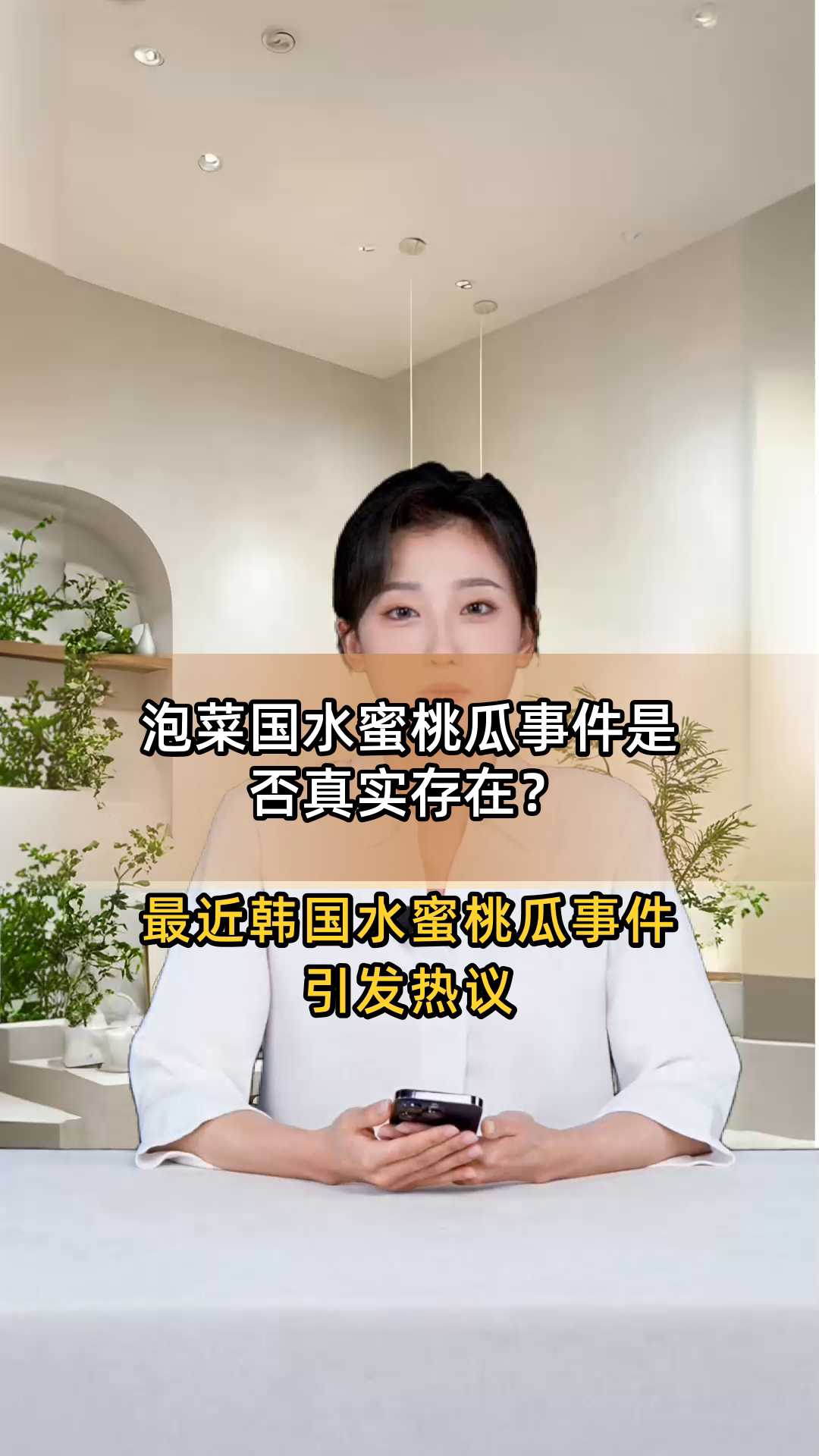 泡菜国水蜜桃瓜事件是否真实存在?