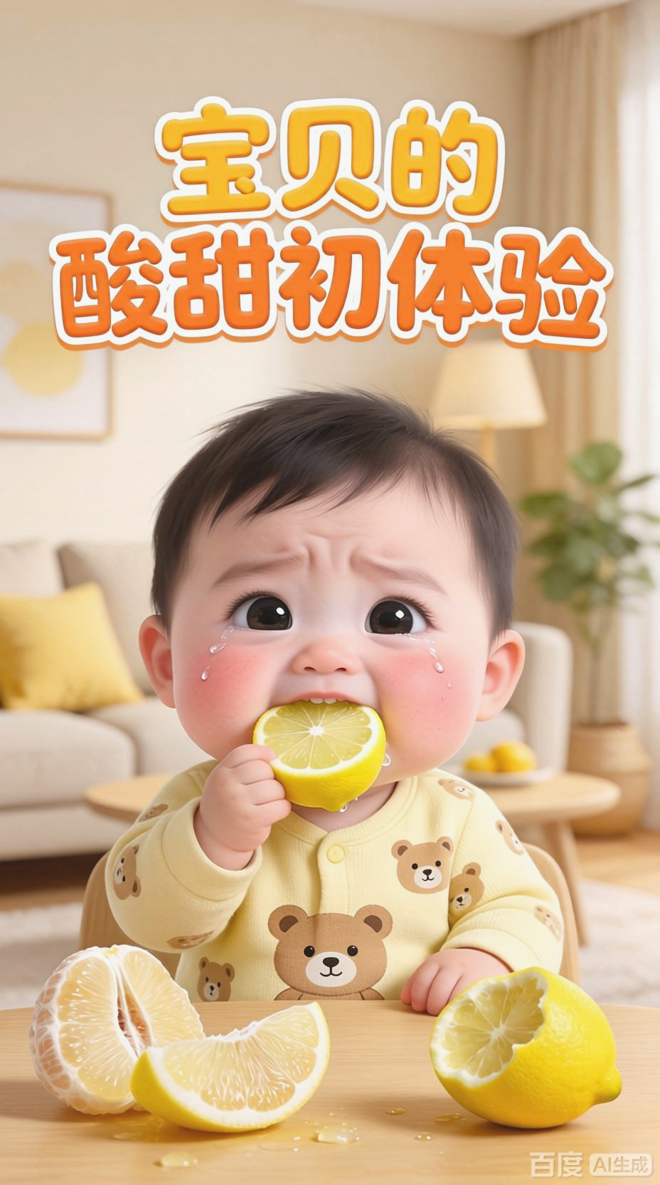 萌宝吃水果表情包大赏!每一帧都笑到停不下来