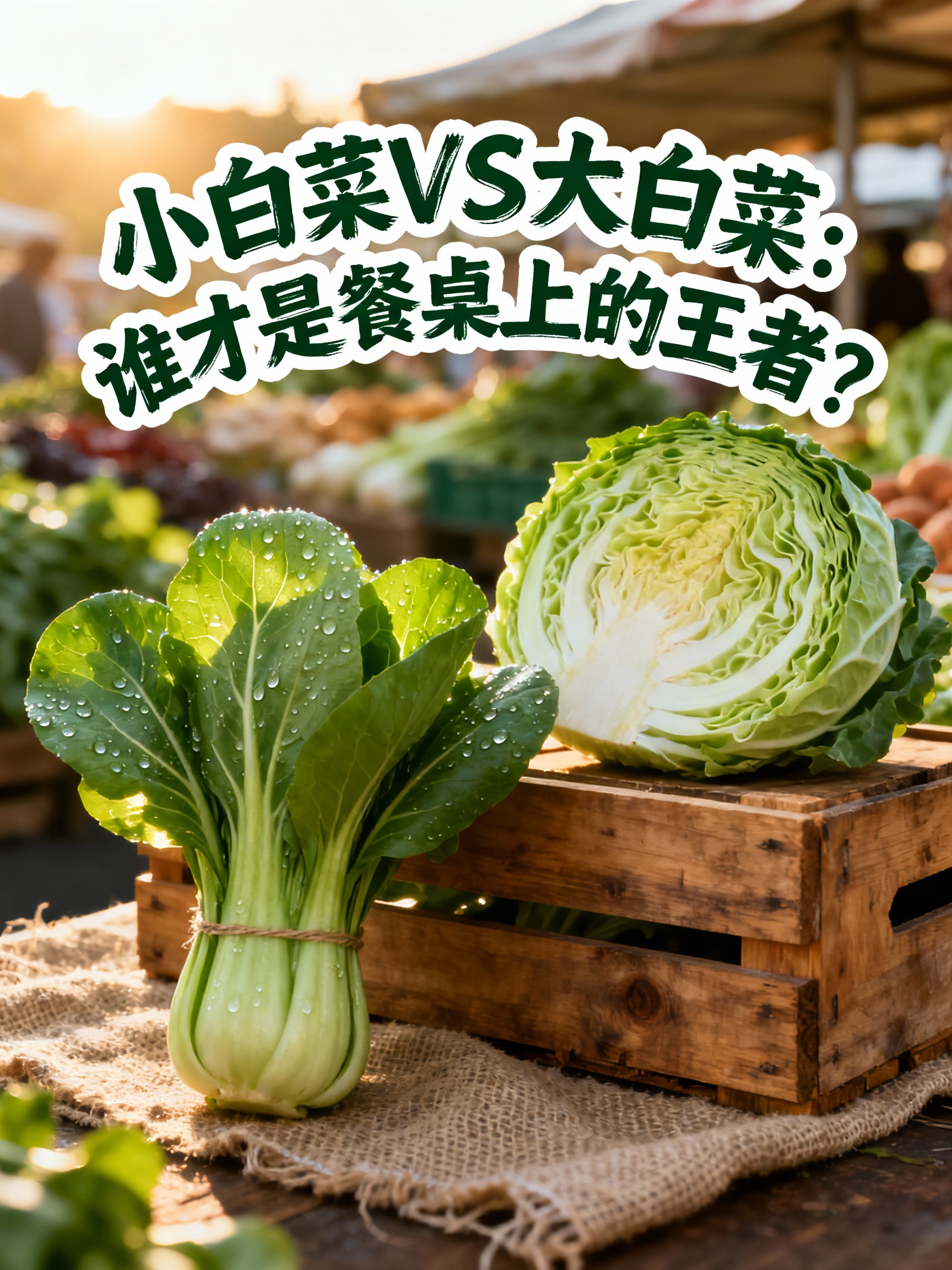 小白菜VS大白菜：谁才是餐桌上的王者？