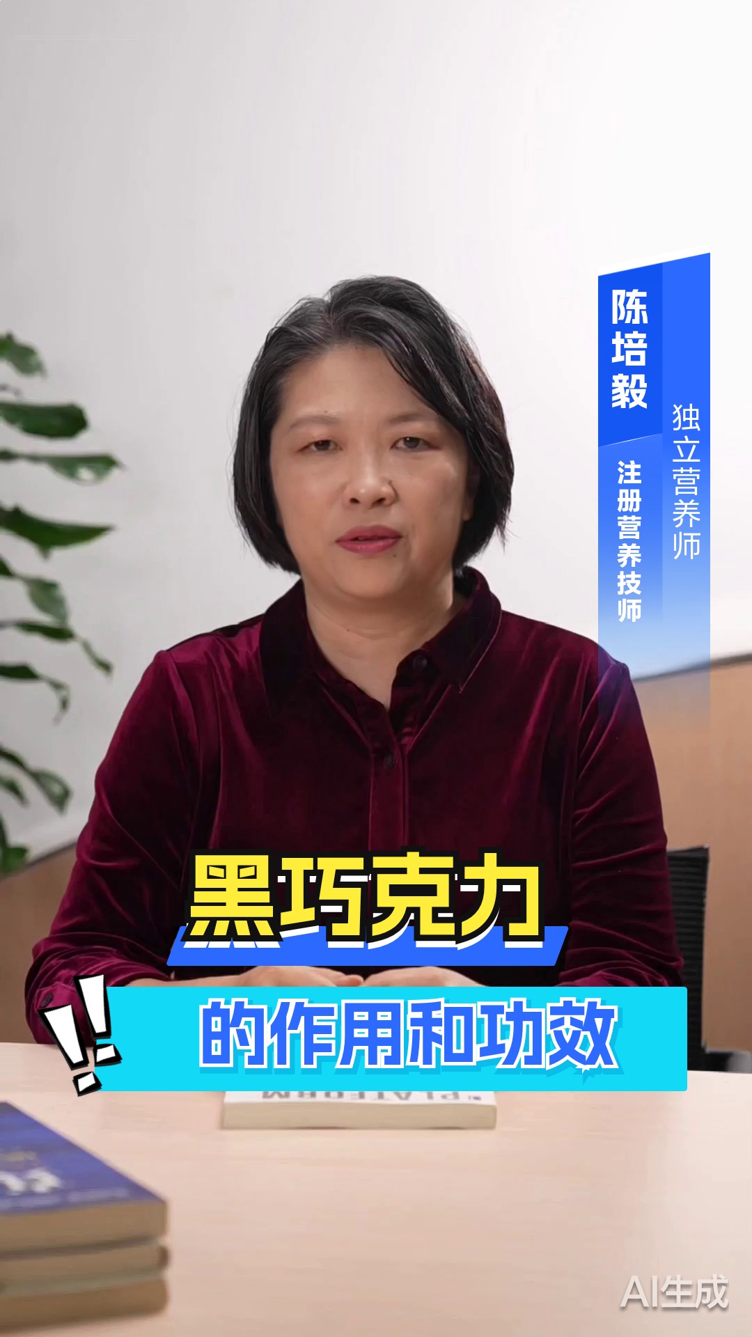 黑巧克力的作用和功效
