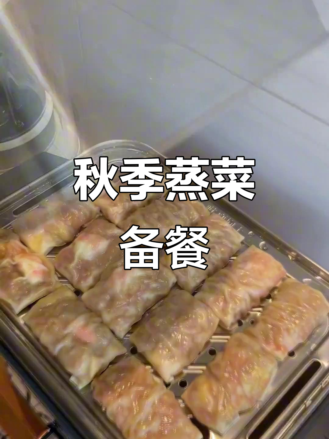 秋季减脂蒸菜备餐，打工人必备健康预制菜