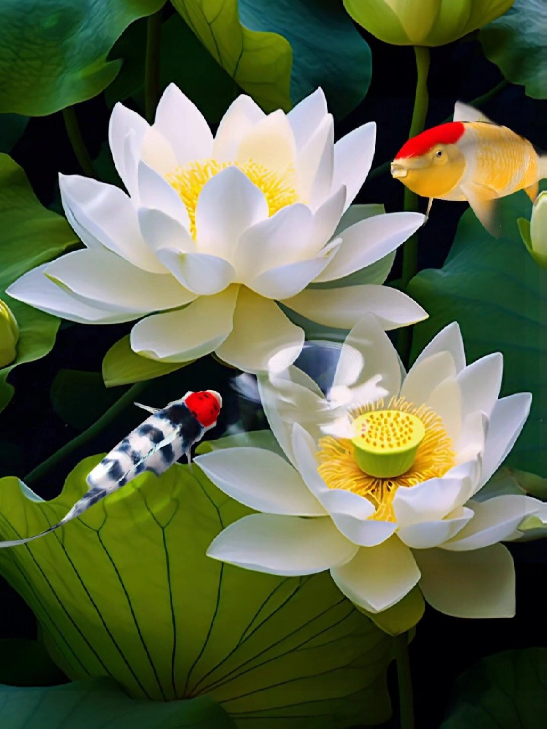 荷花动态壁纸