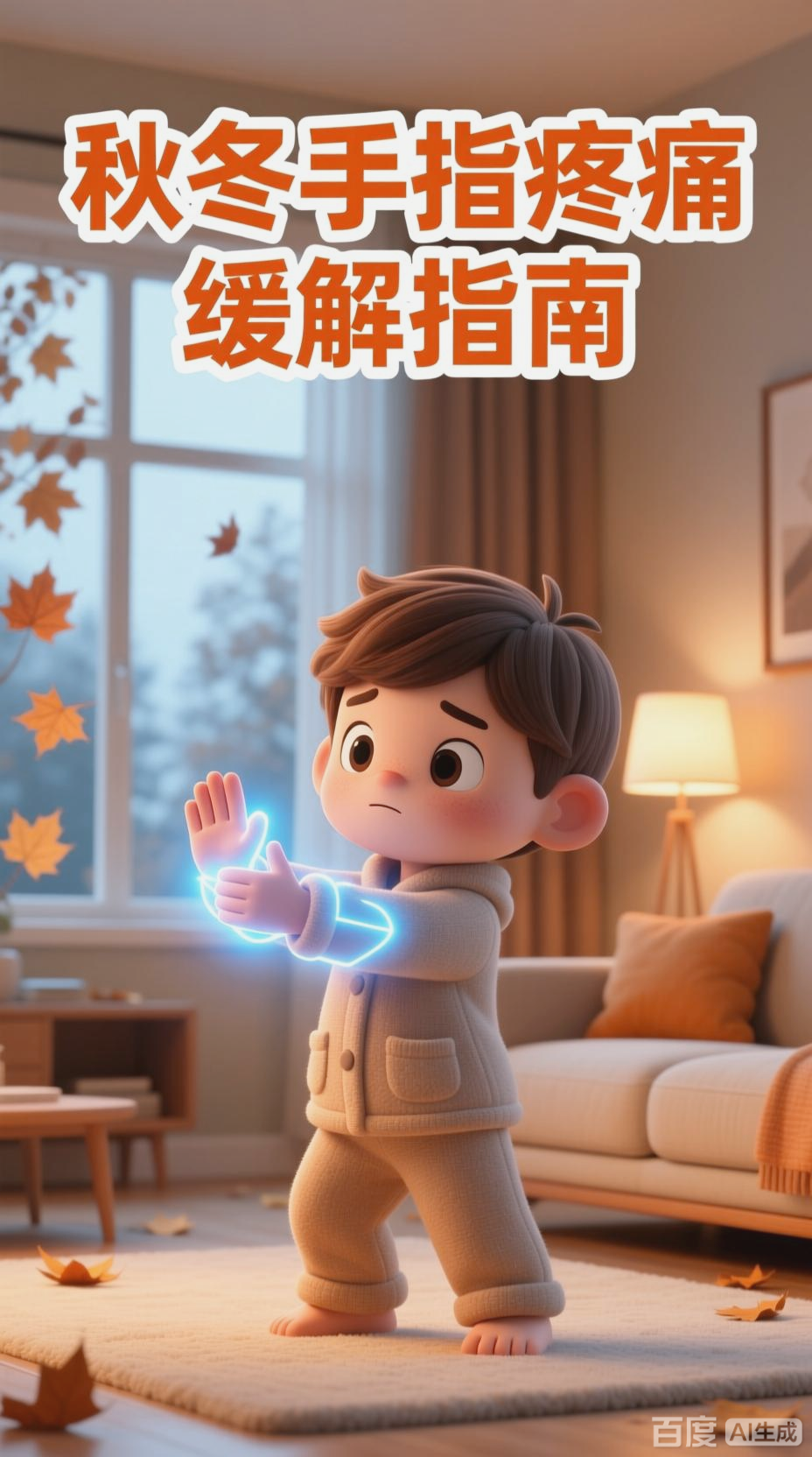 秋冬换季，缓解蚓状肌与手指根部痛