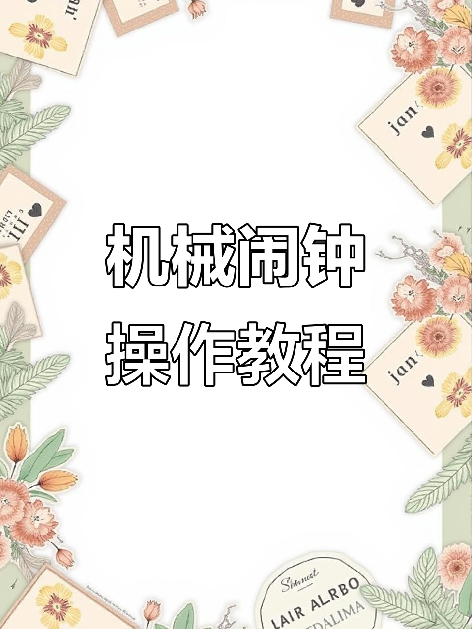 小鸡啄米闹钟使用指南:如何调整时间与报警设置