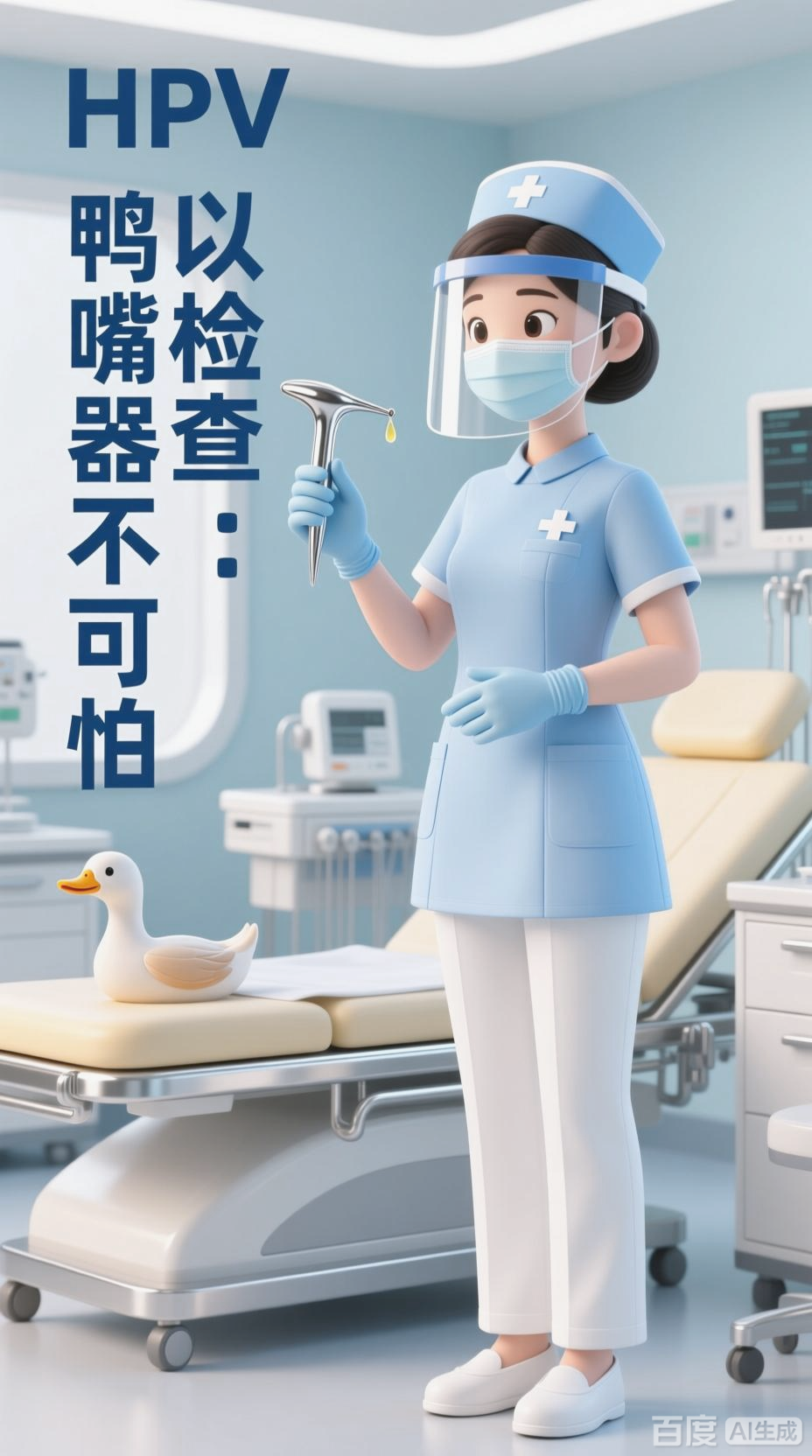 女性HPV检查，鸭嘴器使用全解析