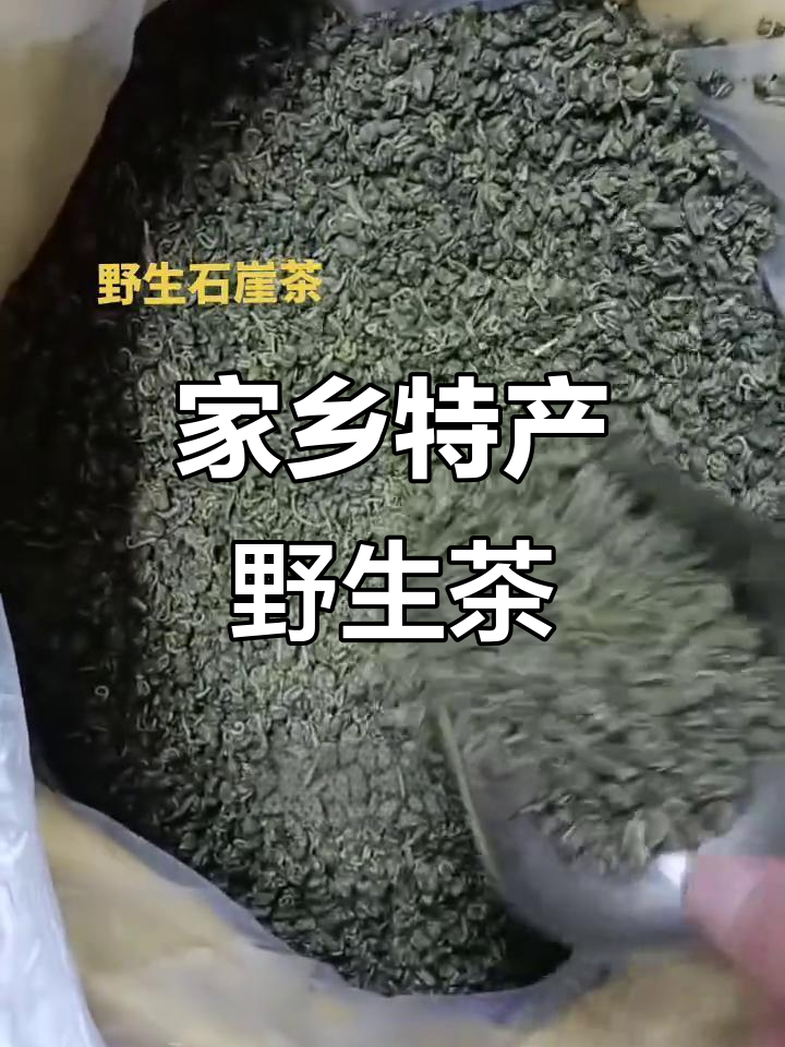 野生石崖茶:清澈如泉水,口感鲜美