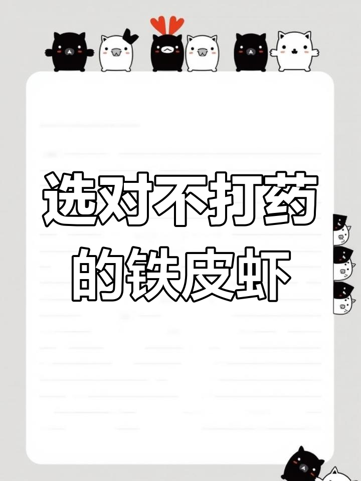 如何挑选无药铁皮虾,肉质鲜嫩有弹性
