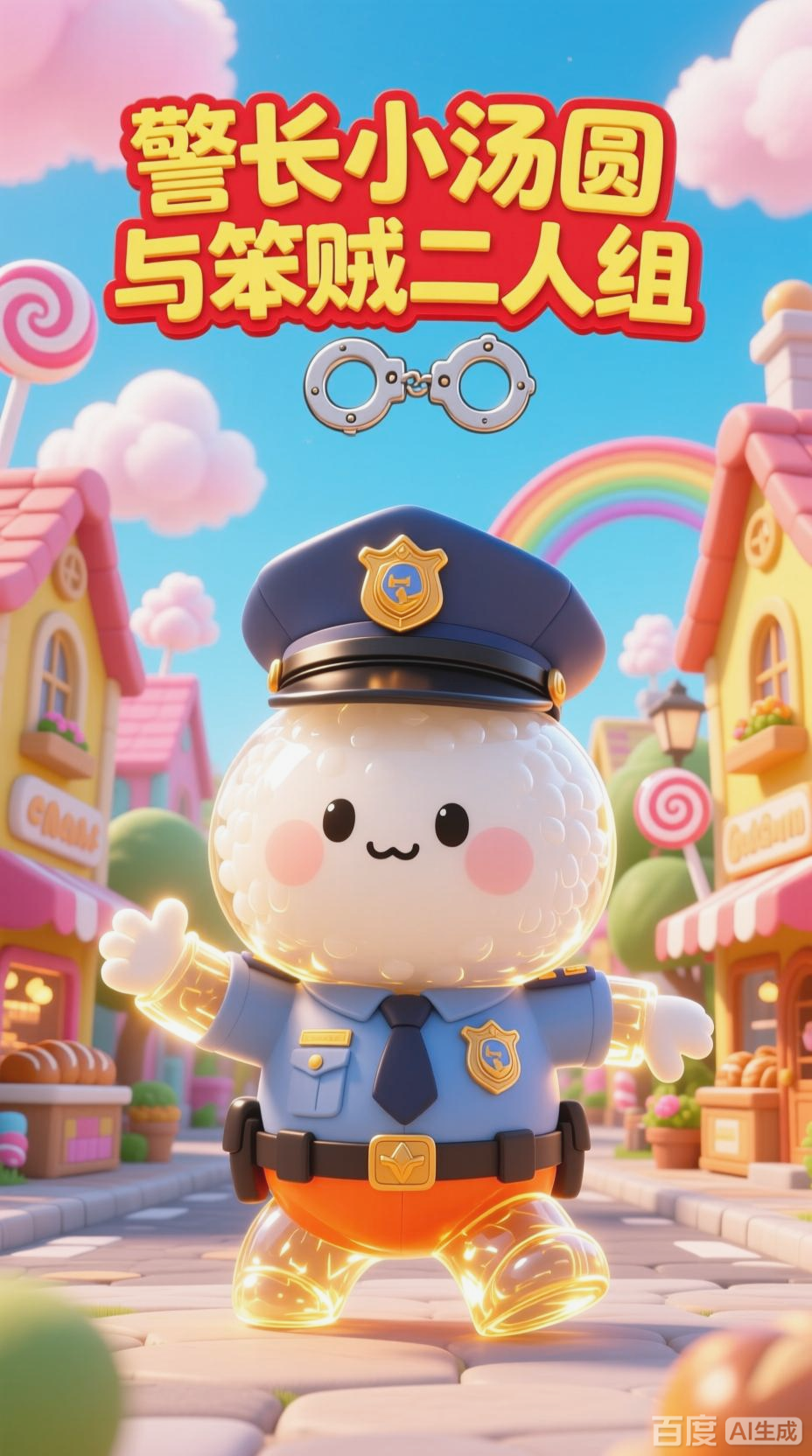 警长小汤圆智斗笨贼二人组