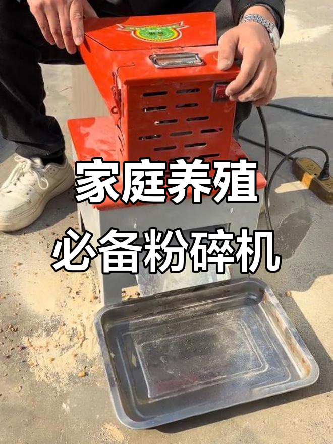 家用小型粉碎机,轻松打粉喂鸡鸭鹅羊猪