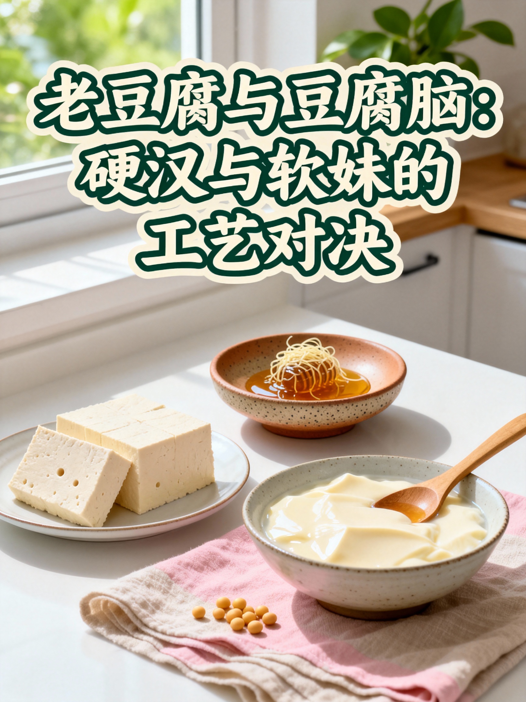 老豆腐与豆腐脑:硬汉与软妹的工艺对决