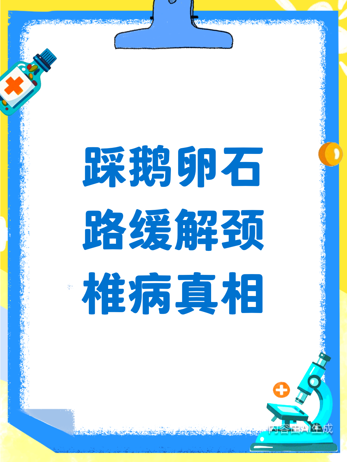 踩鹅卵石路?竟是颈椎病缓解新招!