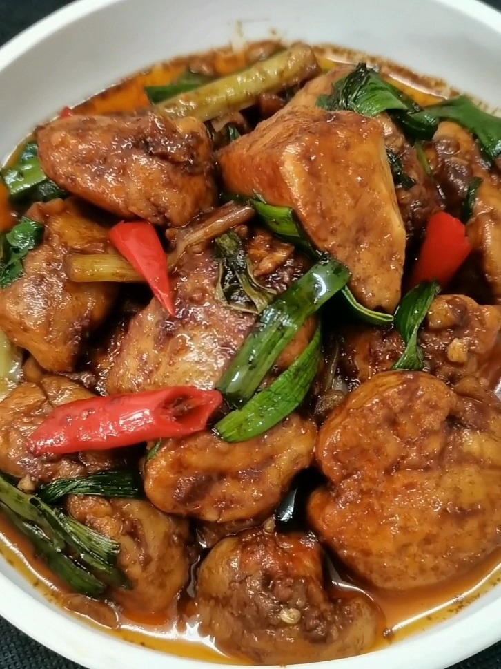 红烧安康鱼鱼肝