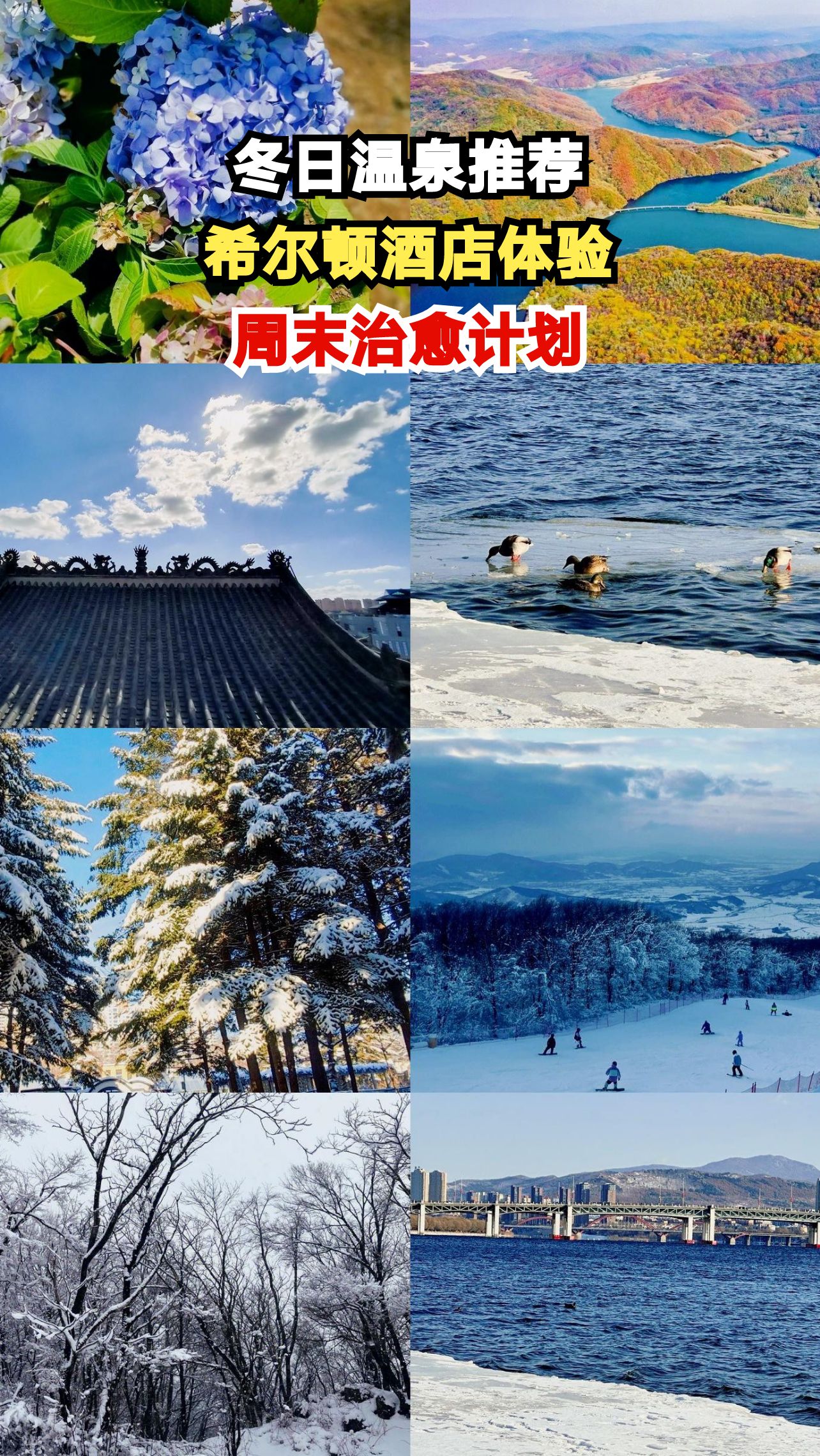 冬日温泉遇上希尔顿，这个周末你准备好了吗？