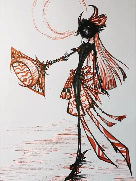 都喜欢画这个是吧……手绘 火柴人 日常瞎画