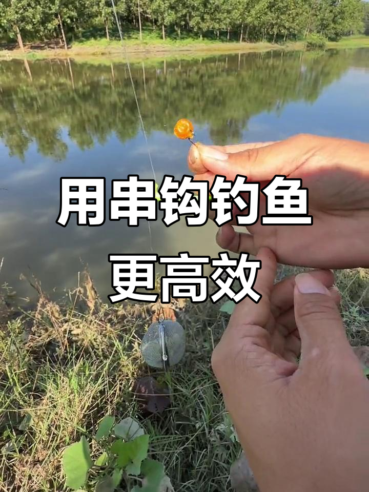 串钩打窝新技巧,轻松钓大草鱼鲤鱼