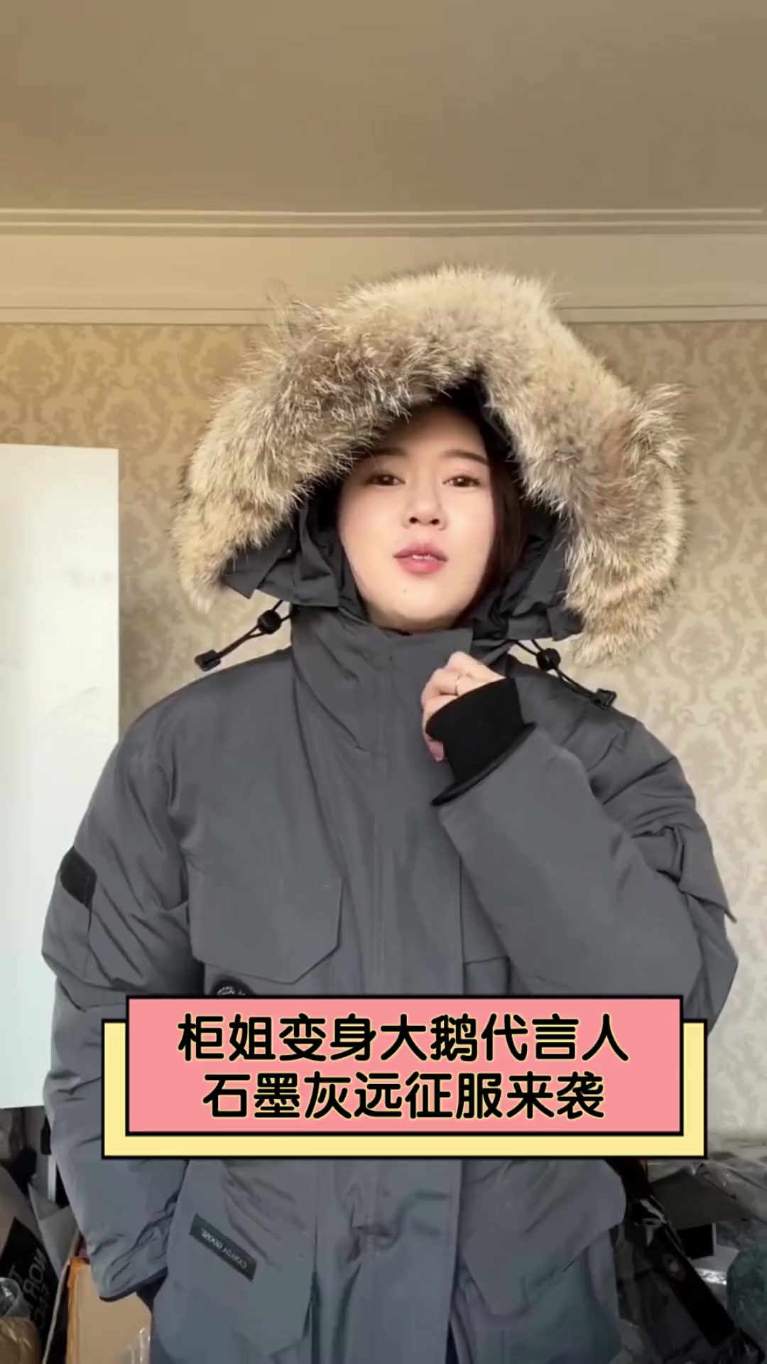 柜姐变身大鹅代言人,石墨灰远征服来袭