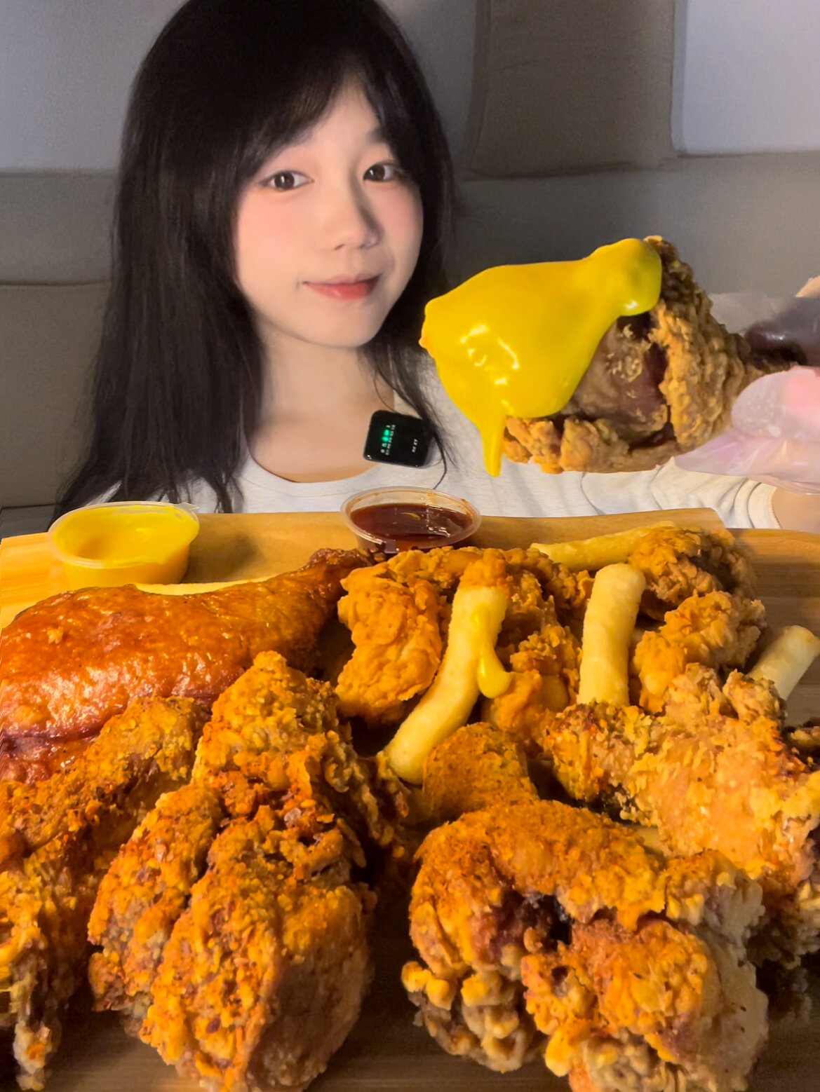 吃播|炸鸡全集酥脆锅巴