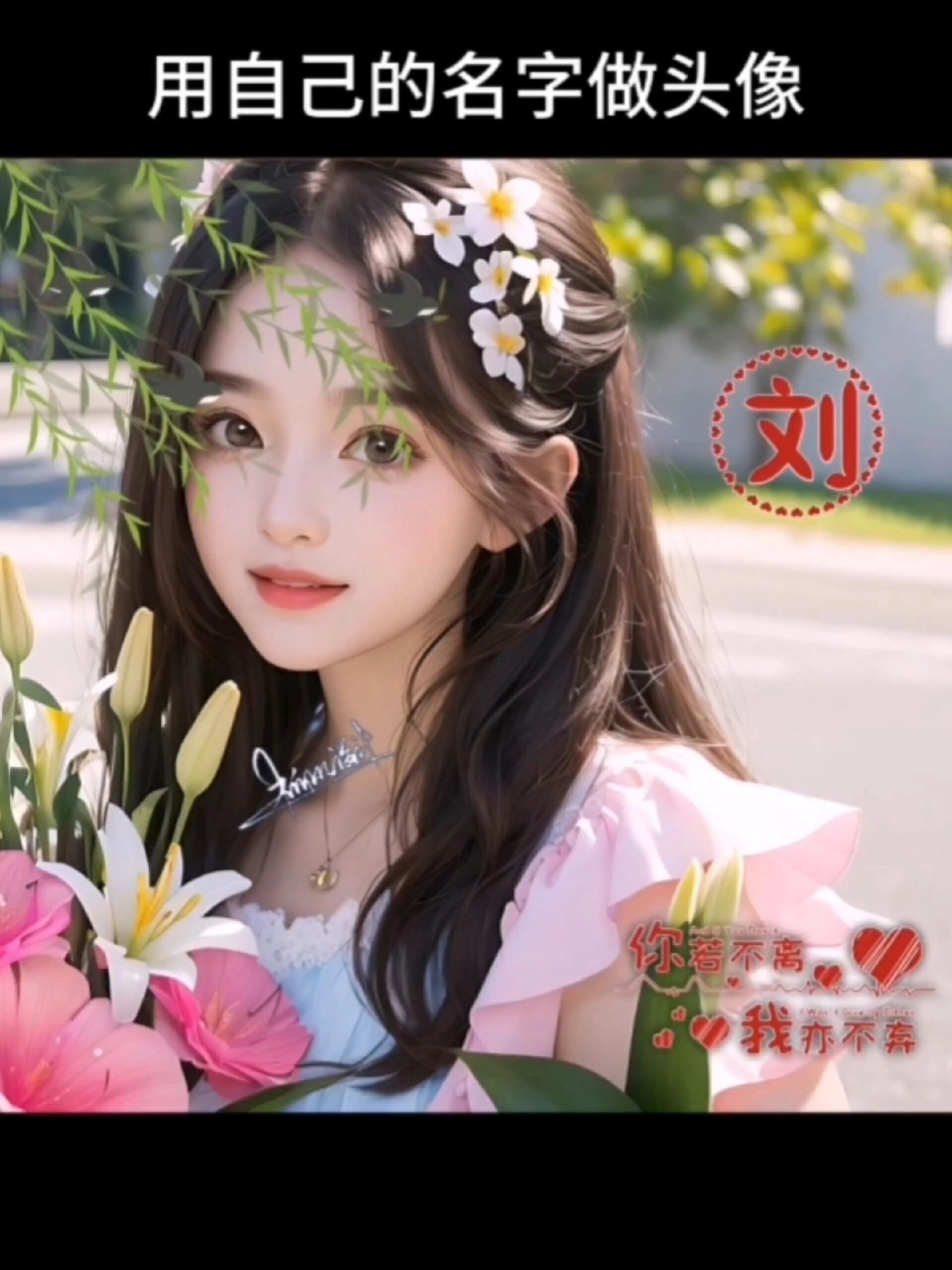 微信头像图片女2023年最新款真人头像